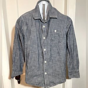 Youth Button up Old Navy Denim Shirt.